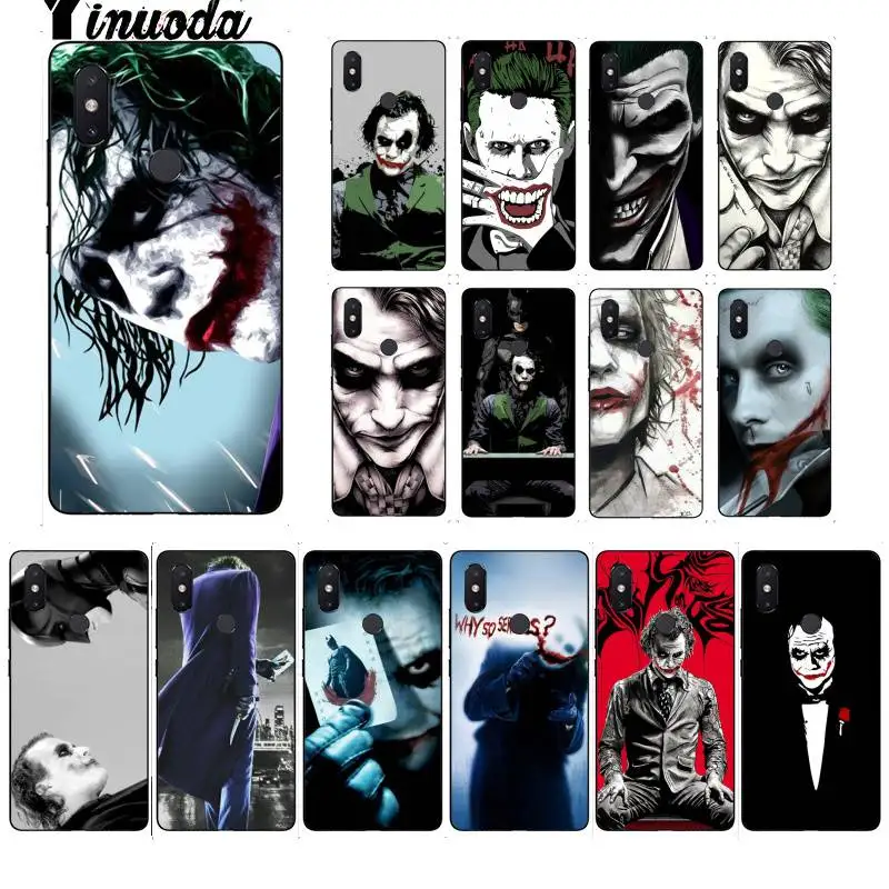 Чехол для телефона Motirunner Batman Dark Knight Joker Karta Marvel DC Xiaomi Mi 6 Mix2 Mix2S Note3 8 8lite Redmi 5 note5 Note4