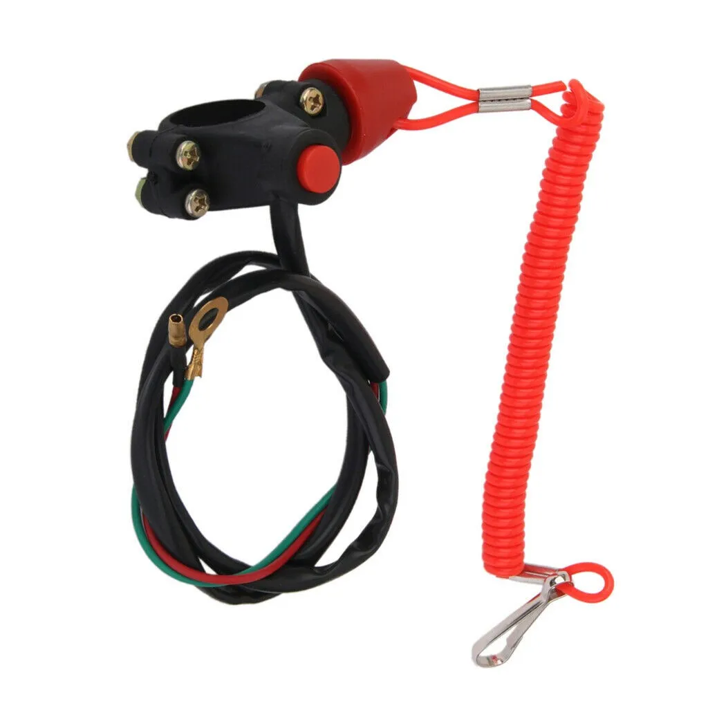 

Lanyard Engine Kill Stop Switch Motorcycles Universal Waterproof & Safety Tether Durable Practical