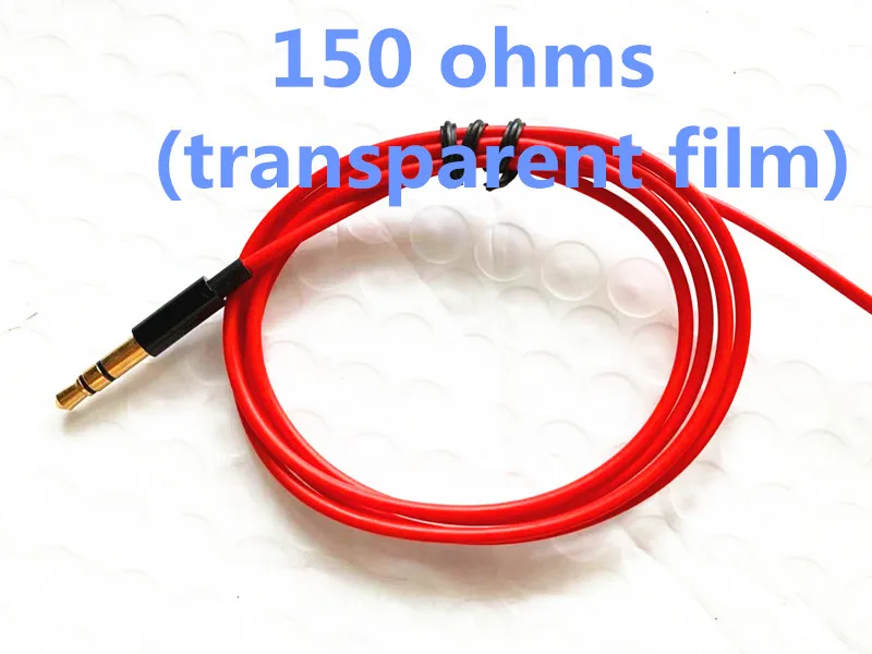 Diy наушники pk1 pk2 SR2 16 Ом/32 Ом/150 Ом TPE провод - Цвет: red 150ohms