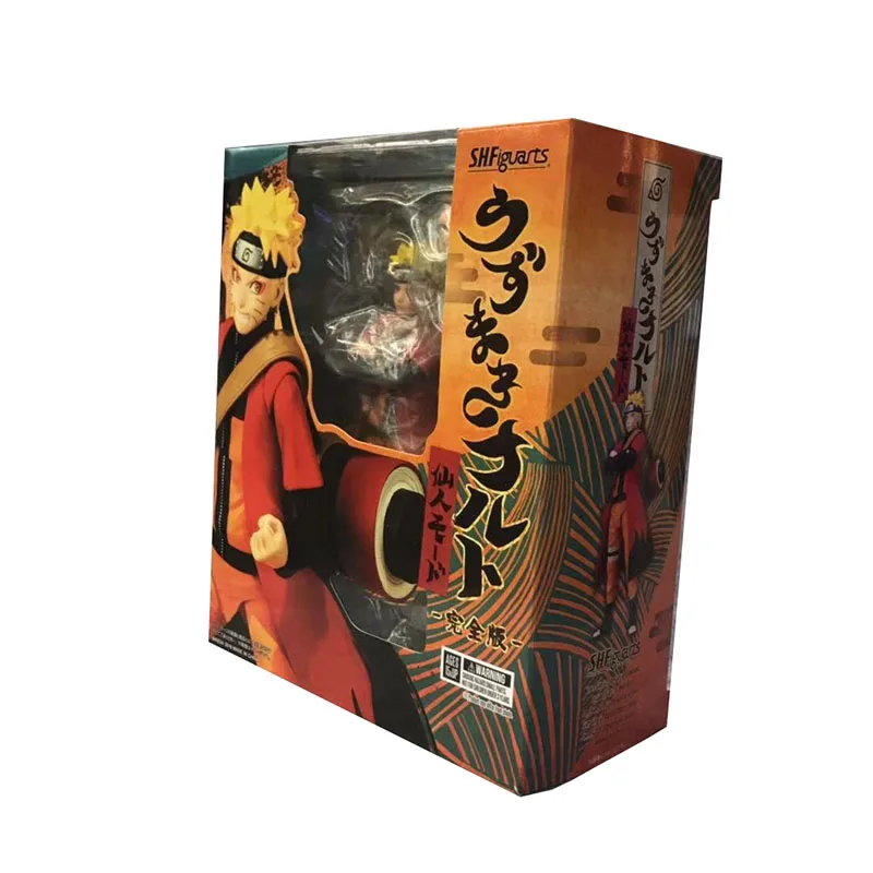

Naruto shippuden anime figure naruto three facial expressions pvc action figure toy model collection for kids gifts