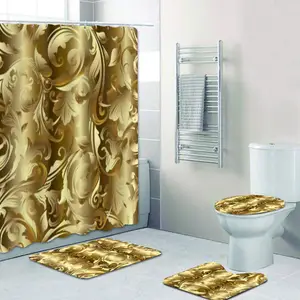 Gucci GC Bathroom Set Shower Curtain 04 - USALast