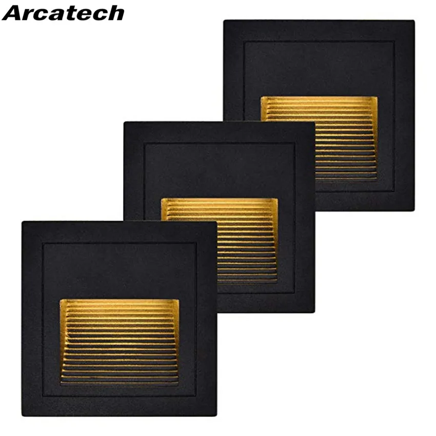 Водонепроницаемый нисходящий ножной светильник светодиодный для лестницы