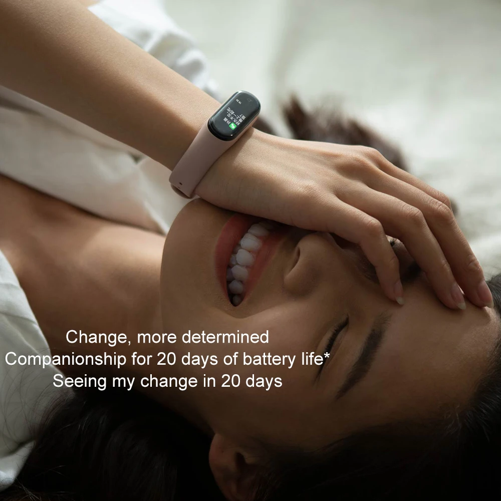 Оригинальная глобальная версия, Xiaomi mi, браслет 4, фитнес, пульсометр mi Band 4, китайская версия, смарт-браслет и подарочный ремешок