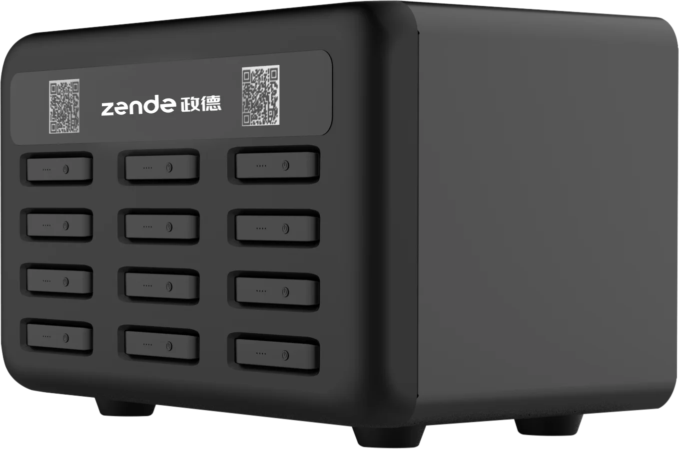 

12 slot shared power bank suppliers with Black/White color 12 slot shared charging stations with delveloment app software