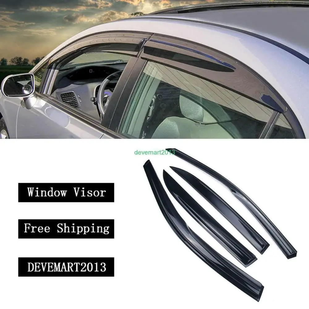 Оконный козырек Vent Rain Guard дефлектор для Honda Accord 4 двери седан 2003-2007 | Автомобили и