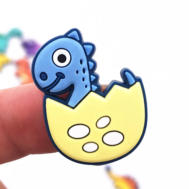 1PCS Hot Selling Animal Dinosaur PVC Flat Back For DIY Phone Case Jewelry Shoes Charms Cartoon Accessories Crafts Gadgets | Дом и сад