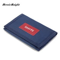 heroic knight mens wallet card holder pocket magic trifold small money bag male coin clutch purse sport casual women neck purse