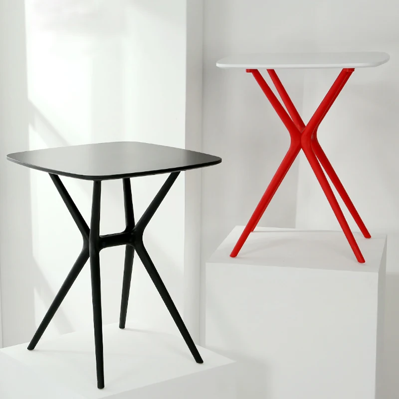 

Nordic Coffee Tables Living Room Furniture Creativity Square Small Table Home Simple Leisure Desk Balcony Fashion Coffee Table