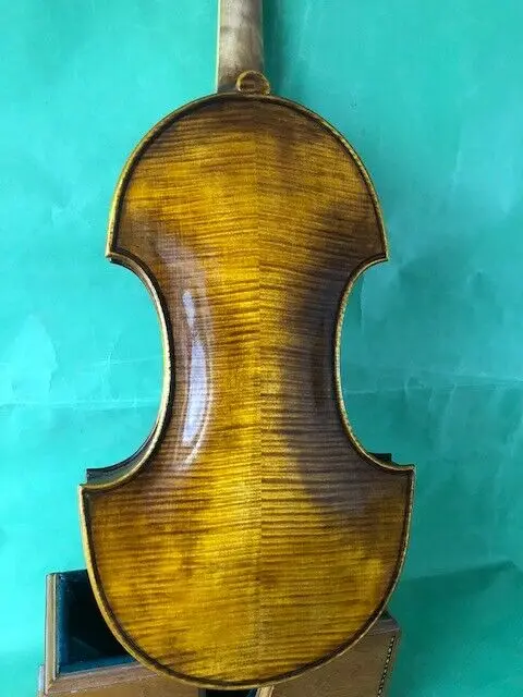 Мастер 4/4 Скрипки барокко задняя Дека из огненного клена ручной