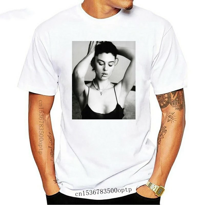 

Новинка Футболка MAGLIA Lisa BELLUCCI ATTRICE топ модель MODA ITALIA MITO 2 S-3XL 100% хлопок короткий рукав o-образный вырез топы футболки