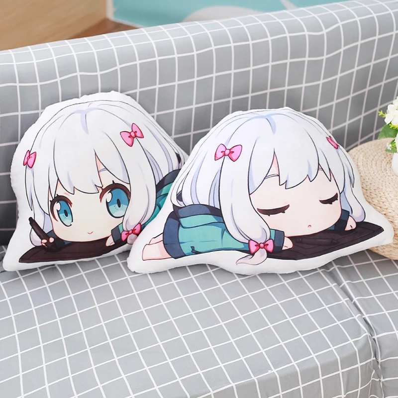 Аниме Izumi Sagiri Подушка игрушка Eromanga Sensei экшн-фигурка Косплей Кукла Двусторонняя
