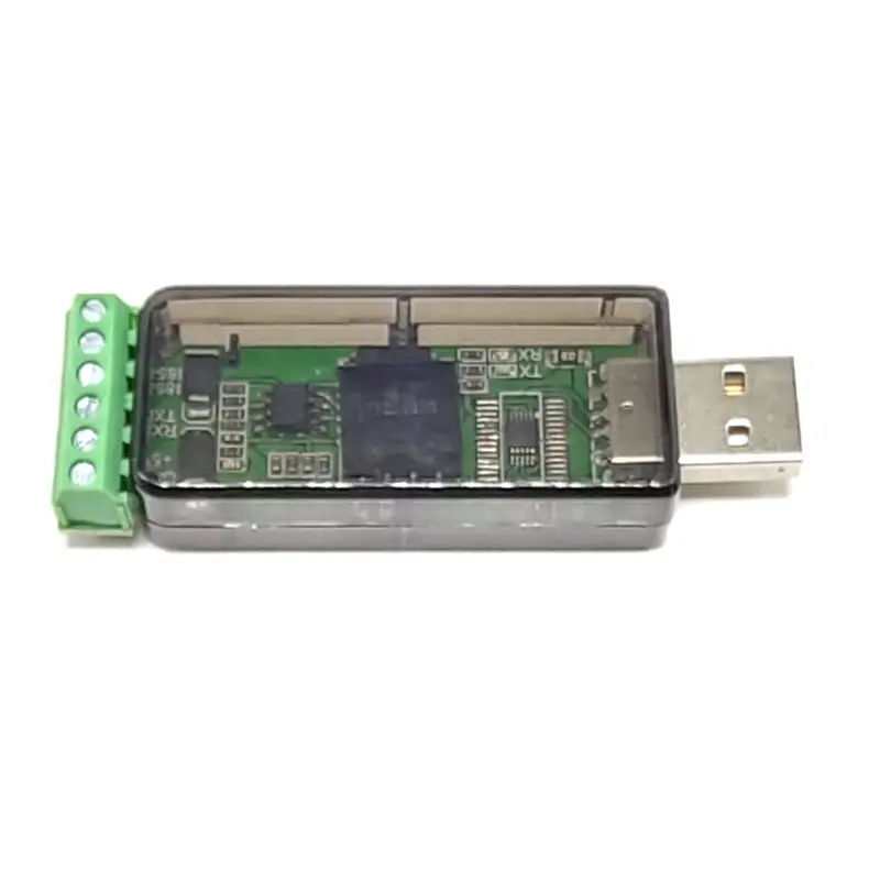 USB to RS485 serial port COM 2-in-1 isolator TTL level STC MCU download FT232 IC CH340/ FT232 chip with isolation