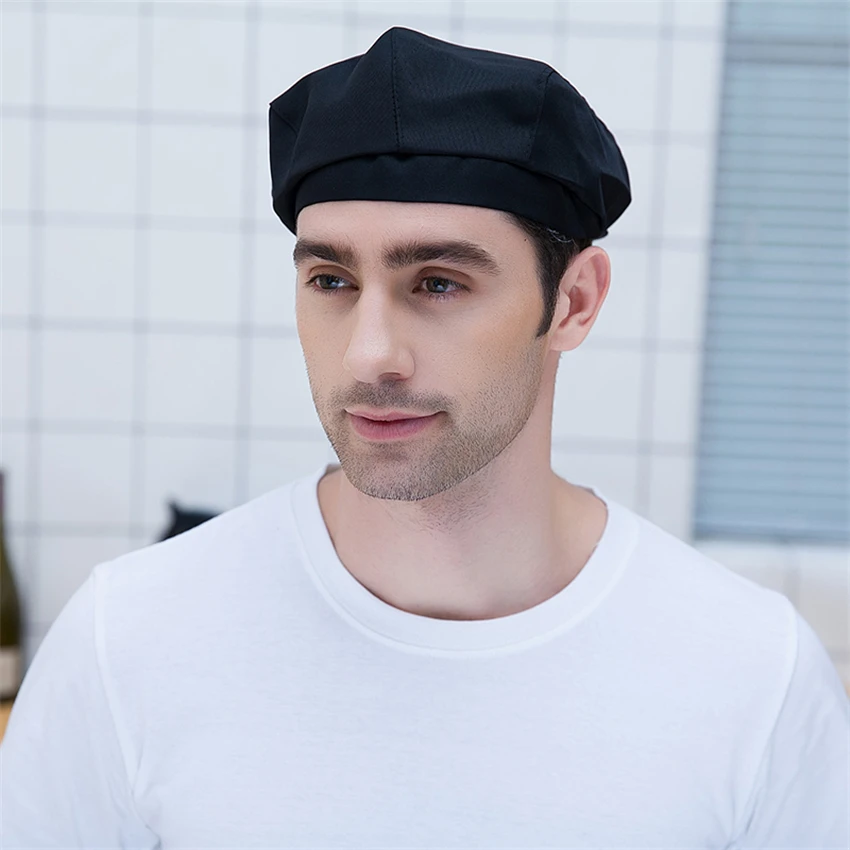 Женская шапка шеф повара одежда для работы и обслуживания еды из ткани кухни