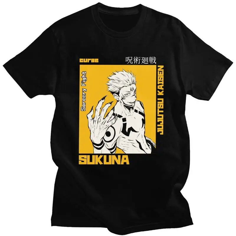 

Мужская футболка с коротким рукавом, 100% хлопок, японское аниме Манга