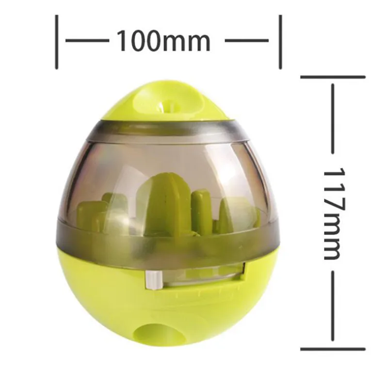 

Pet Food Leak Tumbler Cat Cat Dog Bite Toy Tumbler Food Leaker Dog Food Leak Ball Pet Toy