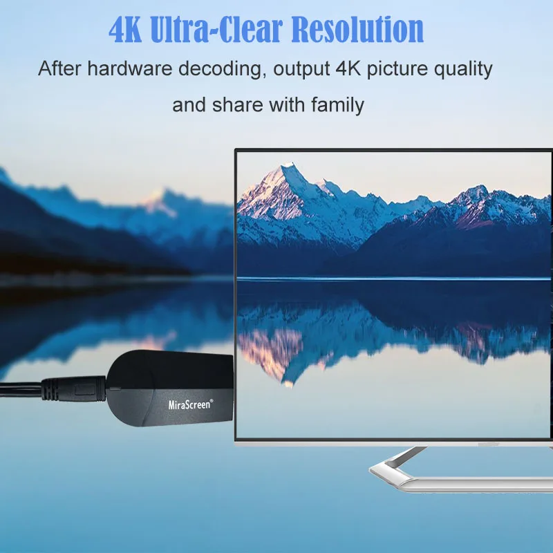 ТВ палка 4k для anycast fire airplay netflix android google chromecast hdmi wifi cromecast wireless|SmartTV-стики и тюнеры| |