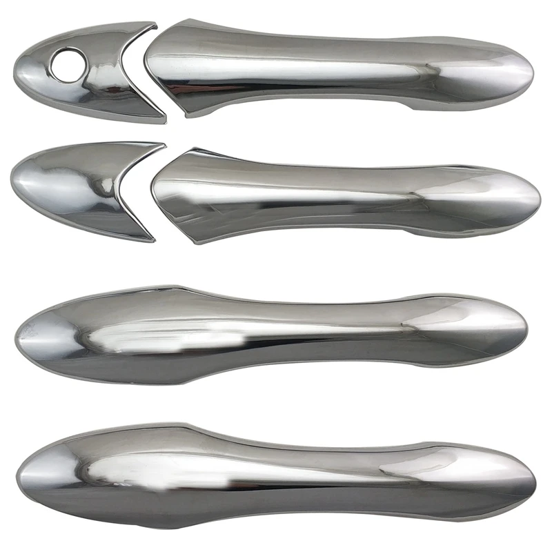 Чехлы на дверные ручки автомобиля хромированные аксессуары из АБС-пластика