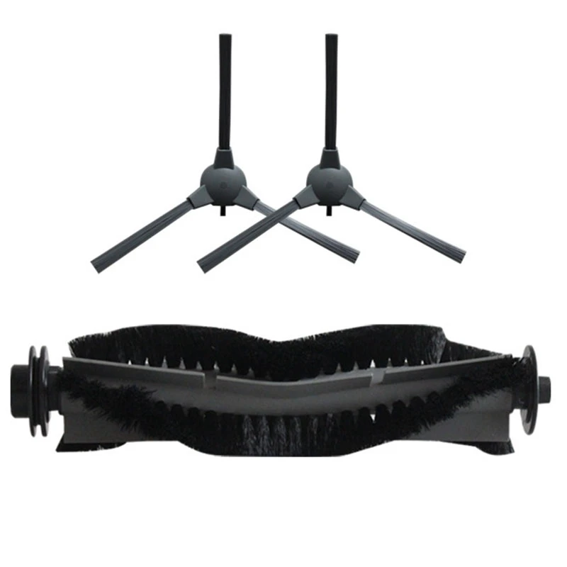 

1X main Brush + 2X Side Brushes Kit Replacement Parts for Coredy R3500 R550 Robot Vacuum Cleaner Accessories