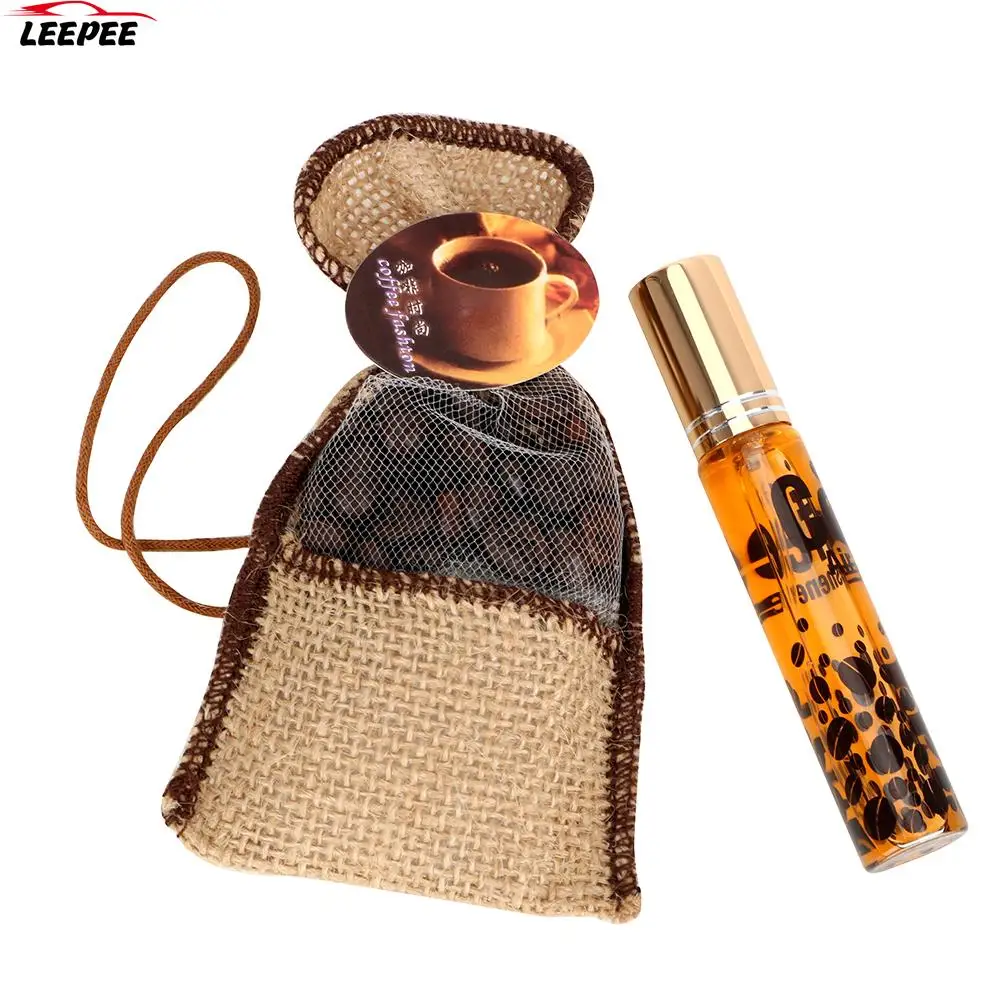 

Interior Accessories 2 piece/set Car Perfume Coffee Air Freshener Car-styling Coffee Bean Ornament Decoration