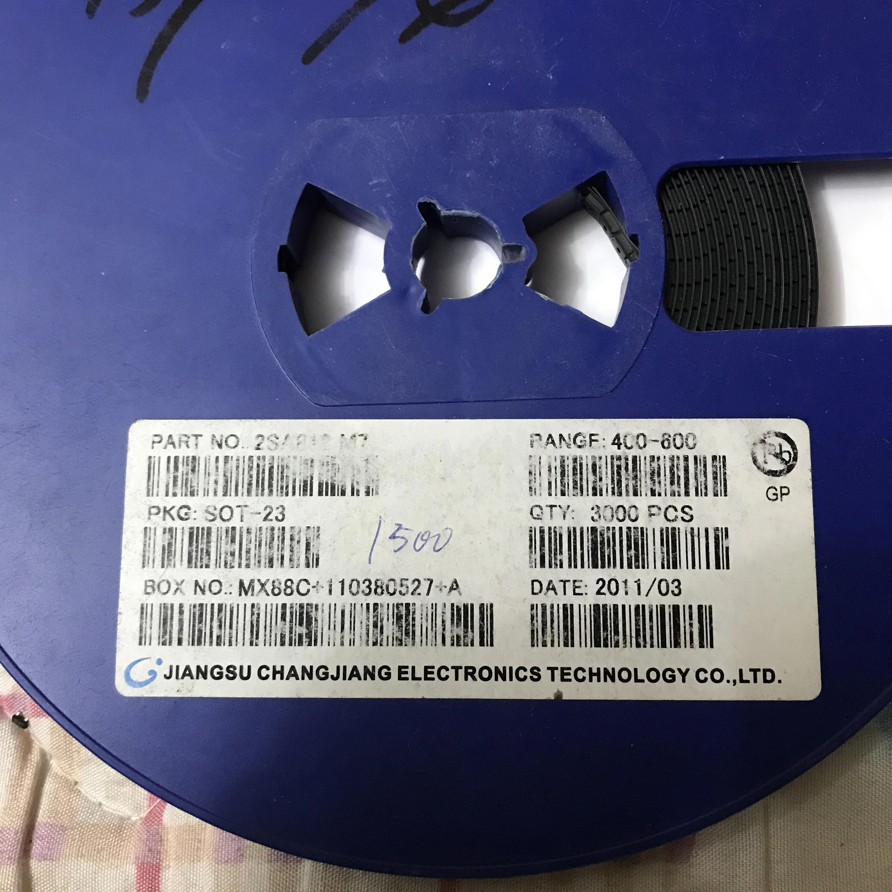 50pcs/lot 2SA812 SOT-23 PNP 0.1A/50V M7 | Электроника
