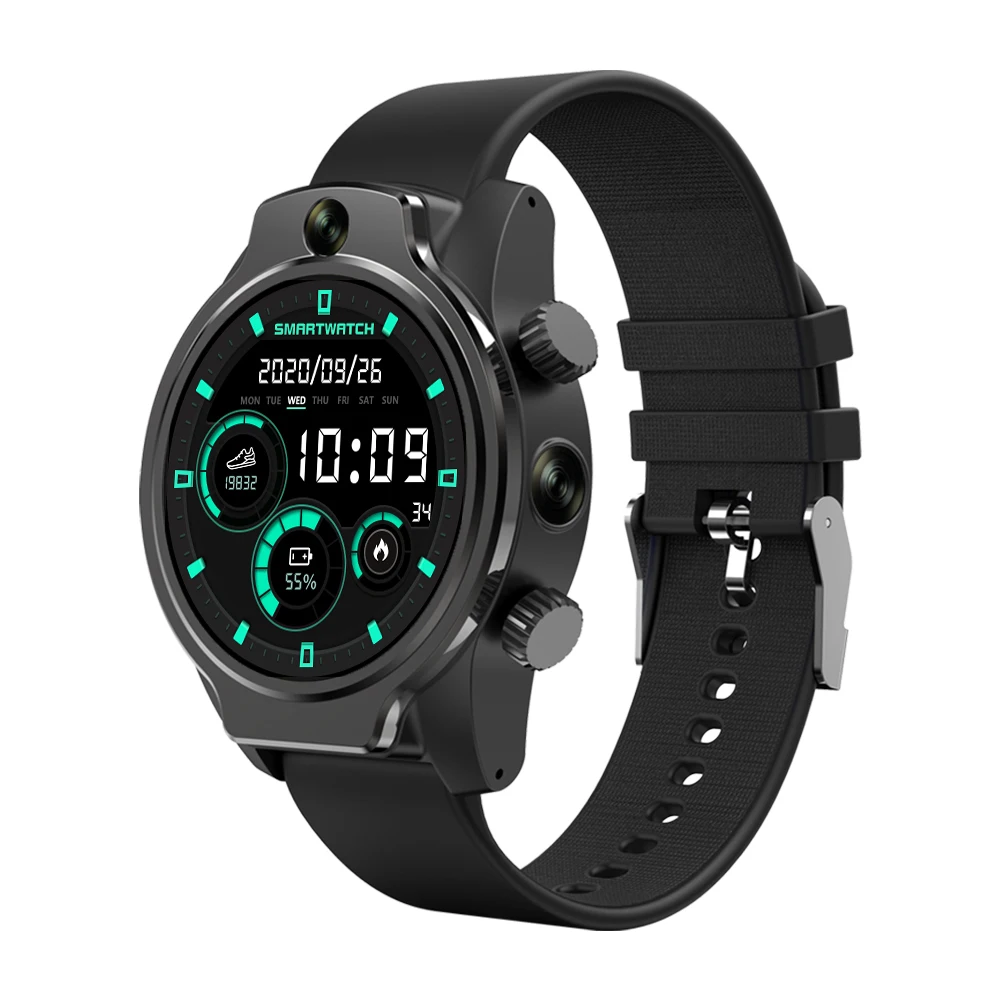 

Brave 4G LTE Smart Watch Phone GPS 3GB 32GB Face ID Dual Camera 8MP WIFI Smartwatch Men IP68 Waterproof Clock For Xiaomi