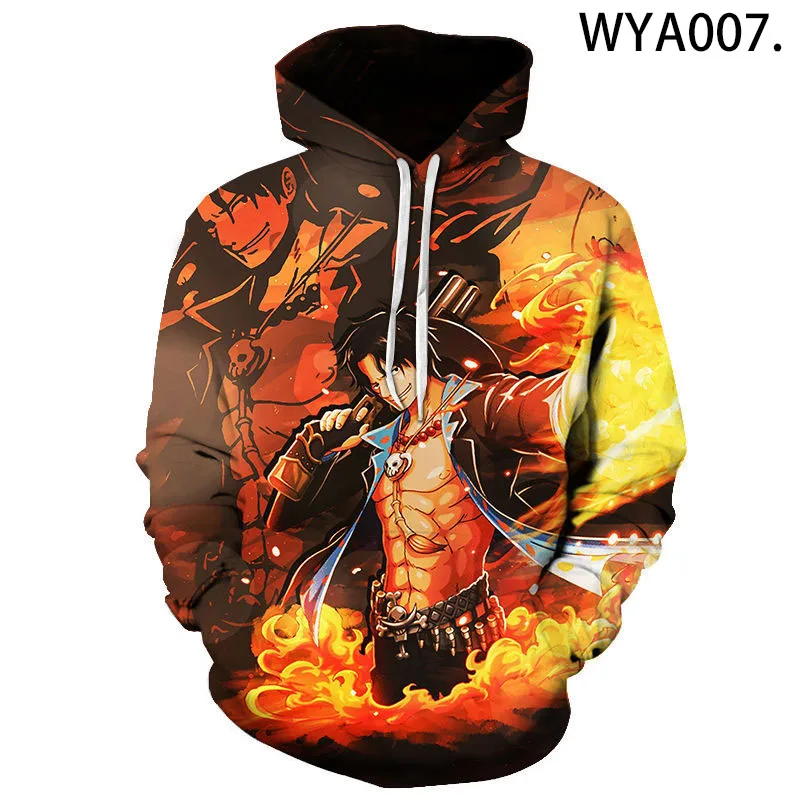 Young Manga One Piece Hoodies 3D Printed Men Women Children Comic Cartoon Sweatshirts Pullover Long Sleeve Boy Girl Fashion Cool