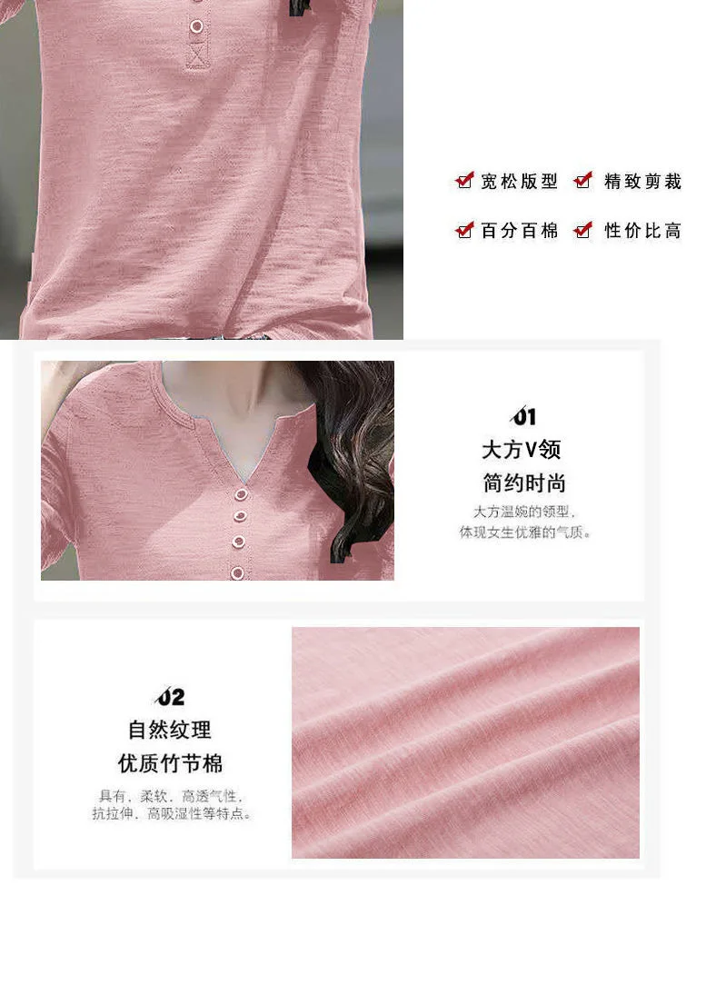 

Oversized S-4XL Women's Loose Button T-shirt Tops Summer O Neck Short Sleeve Tee Tops WDC7380