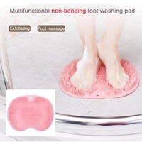 foot brushes massager multifunction bath bathroom accessories rub back exfoliating massage suction cup brush cleaning body goods