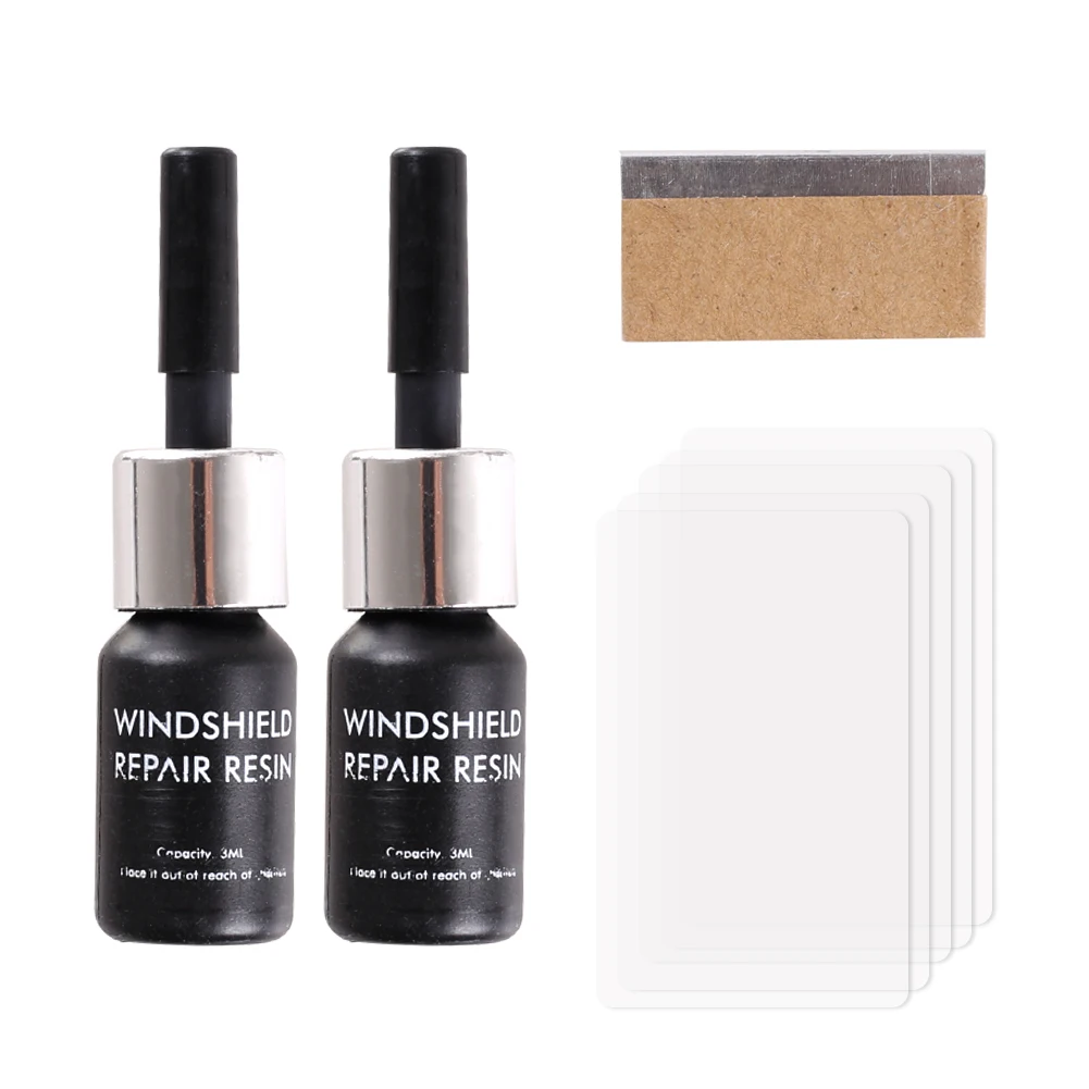 

Car windshield nano repair liquid car window glass crack chip special repair kit glass repair liquid repair water accessories