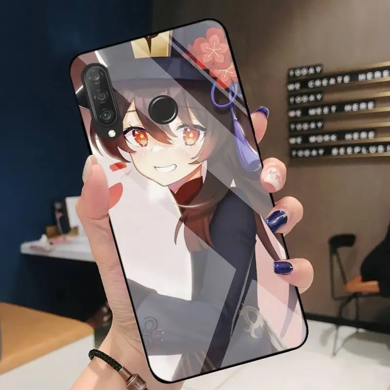 

Hu Tao Genshin Impact Phone Case For Huawei P9 10 20pro 30lite Mate 9 10lite 20pro Honor 7A 8X 9 Nova3i 5ipro Tempered Glass