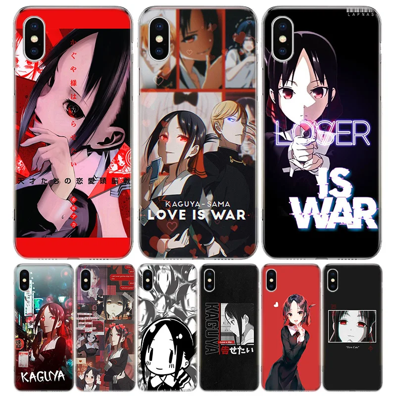 

Kaguya Sama Love Is War Silicon Call Phone Case For Apple iPhone 11 13 14 Pro Max 12 Mini 7 Plus 6 X XR XS 8 6S SE 5S Cover