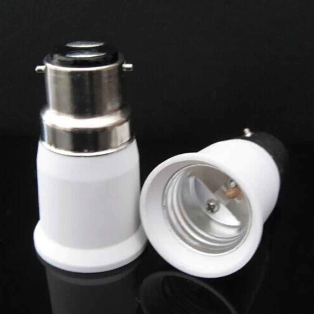ICOCO White B22 to E27 Socket Light Bulb Lamp Holder Adapter Plug Extender Lampholder Converter Change | Лампы и освещение