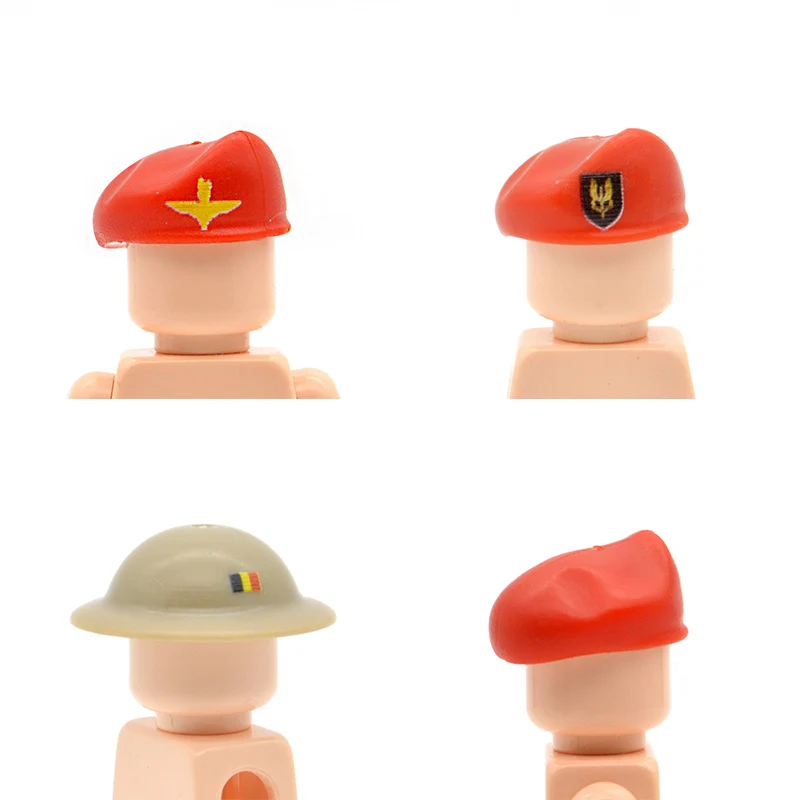 10 шт./лот WW2 британские шлемы с принтом MK2 военный армейский берет Кепка MOC
