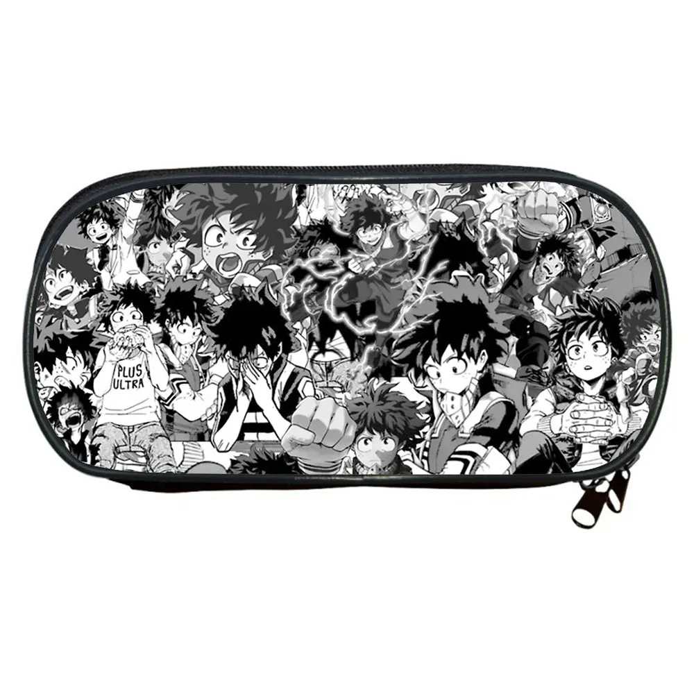 

My Hero Academia Season 5 Pencil Case Children Zipper Stationery Bag Boys Girls Back To School Gift Students Anime Pencil Box
