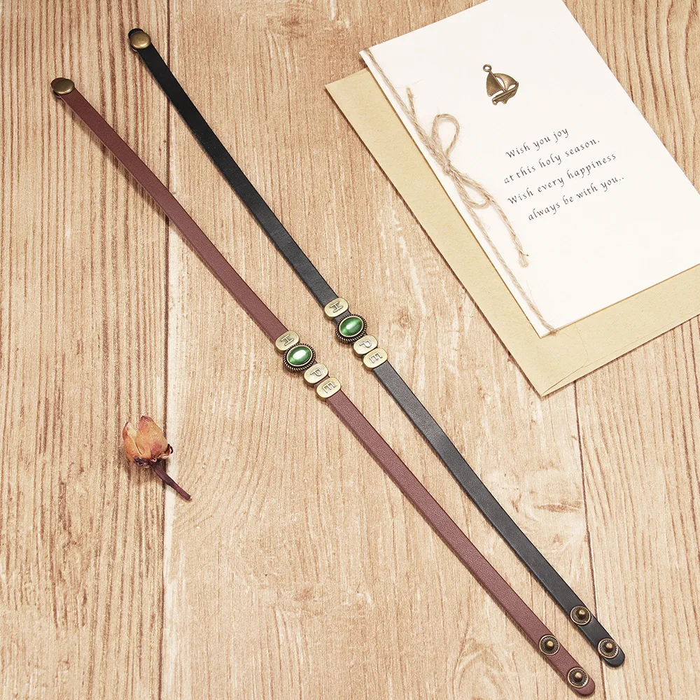 2019 горячая Распродажа HOPE плетеный браслет из сплава с буквами и камнями для