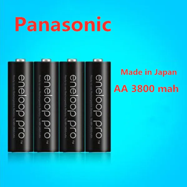 12 шт. Panasonic eneloop AA 3800 мАч батарея 4 unids/lote 1,2 в Ni MH linten камера Xbox игрушка AA аккумуляторная батарея