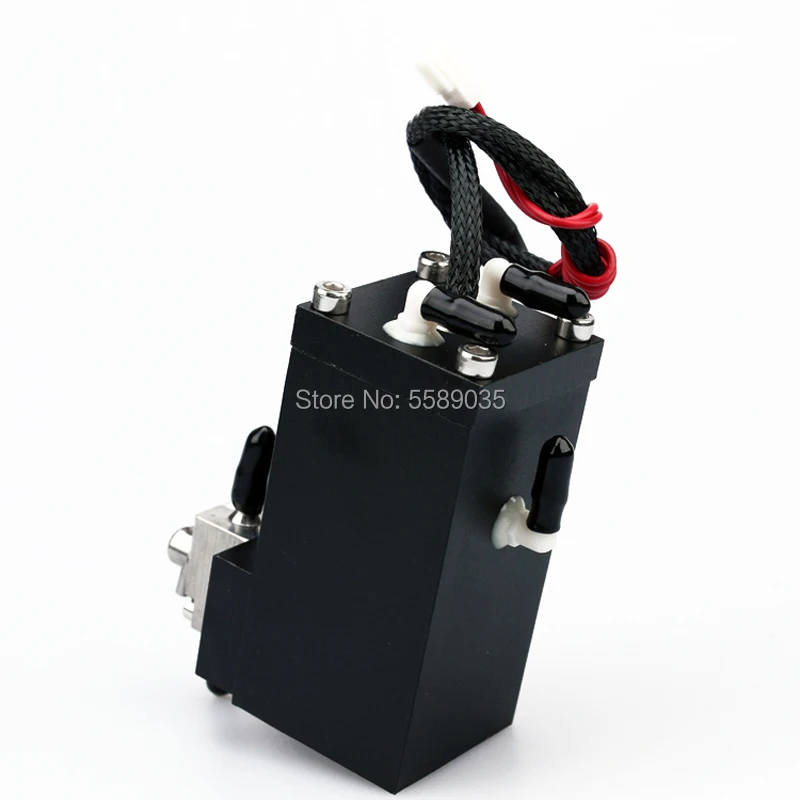 Алюминиевый вспомогательный резервуар для УФ струйного принтера один клапан 55