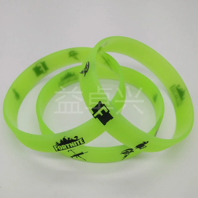 Оригинальный светящийся силиконовый браслет Fortnite Game резиновый тренд игрушки для