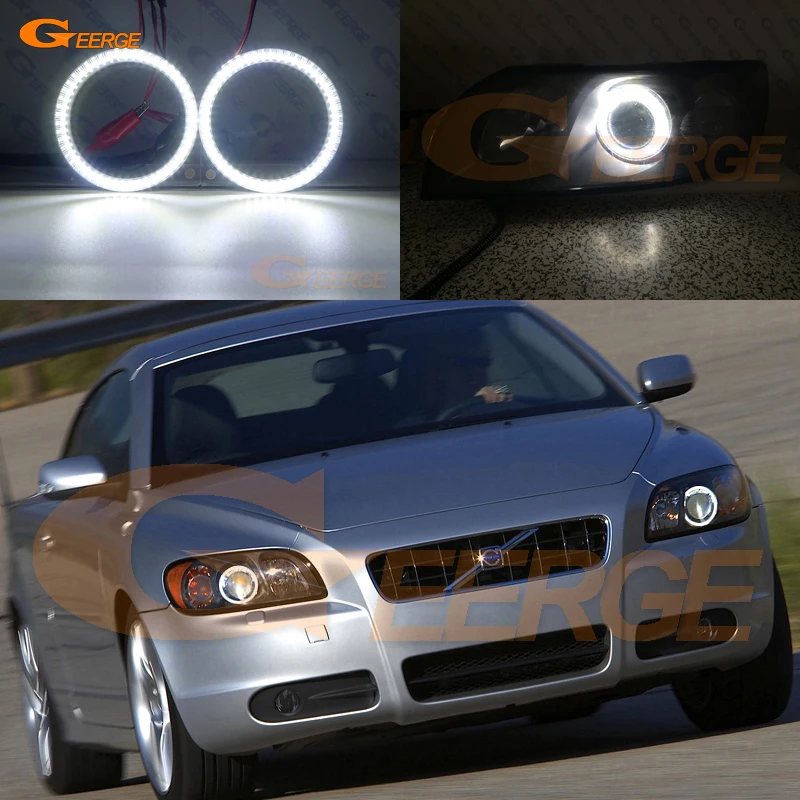 Для Volvo C70 II 2006 2007 2008 2009 предлицевая сторона отличный ультра яркий SMD СВЕТОДИОДНЫЙ