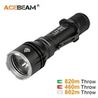 Светодиодный фонарик ACEBEAM L17, 802 м, 1400 лм, белый или зеленый или красный, для охоты, использует 1x18650