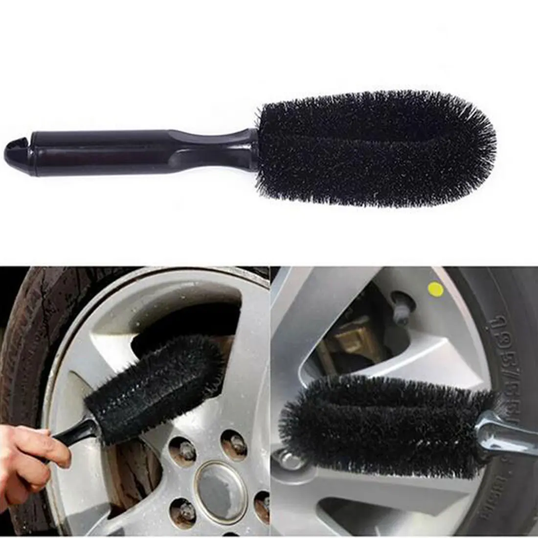 

Auto Wheel Brush Cleaner Rim Scrubber Dust Remover Plastic Handle Motorcycle Truck Washing Vehicle Wash Tire Cleaning Tools
