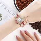 Маленькие золотые браслеты, роскошные часы из нержавеющей стали в стиле ретро Женские кварцевые наручные часы модные повседневные женские часы # 5G