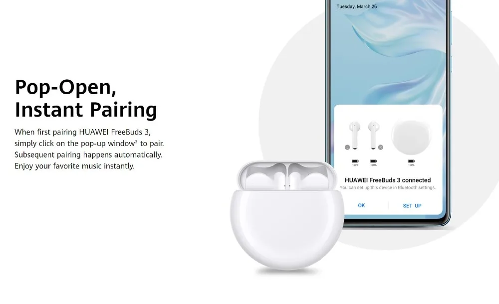 Новые оригинальные беспроводные наушники HUAWEI FreeBuds 3 Bluetooth, kirin A1 Tap, быстрая Беспроводная зарядка, настоящая беспроводная гарнитура