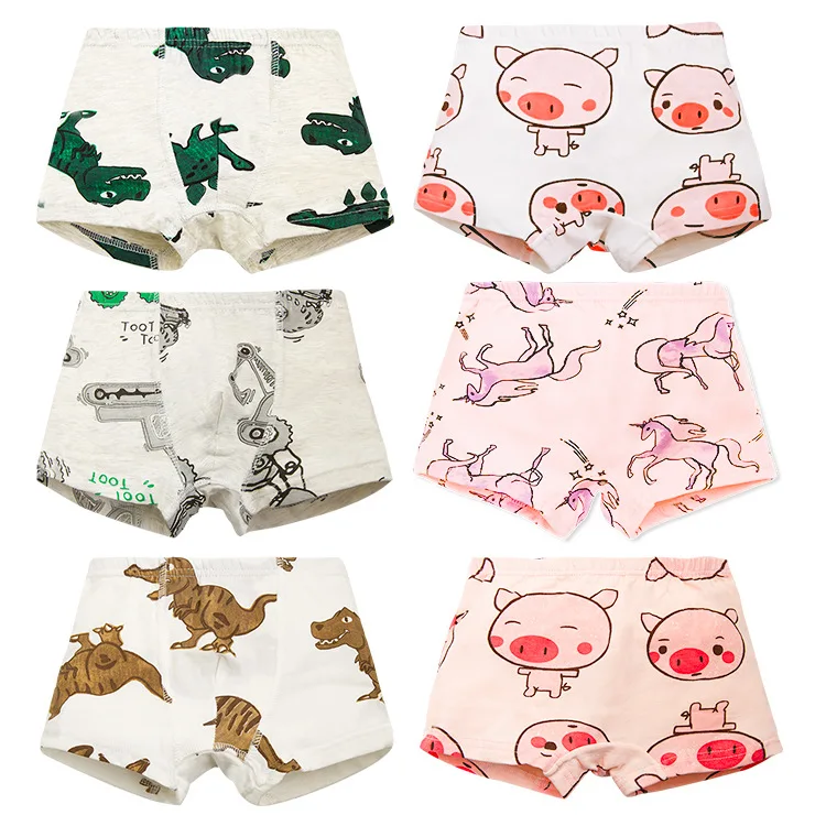 

Children's Boxer Underwear Boys' and Girls' Boxer pants Children's Shorts Kids Panties for Girls