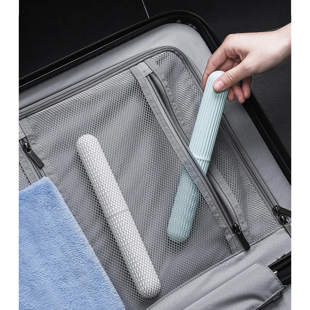 1PC Portable toothbrush case travel Tooth Toothbrush Cover Hiking Camping Protect Storage Holder Case Box Tooth-brush storageF94 | Дом и сад