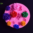 3D Роза, фотография свадебного кекса, фотография, фотография шоколада