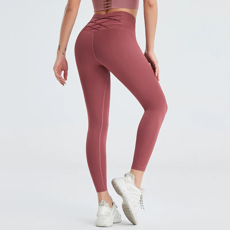 Women Leggings High Waist Slim Fitness Leggings Quick Dry Seamless Gym Leggings Push Up Women Work Out Clothing