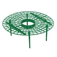 1 pcs round plastic strawberry stand balcony grow vegetables fruit climbing pillar gardening bracket plant cages supports