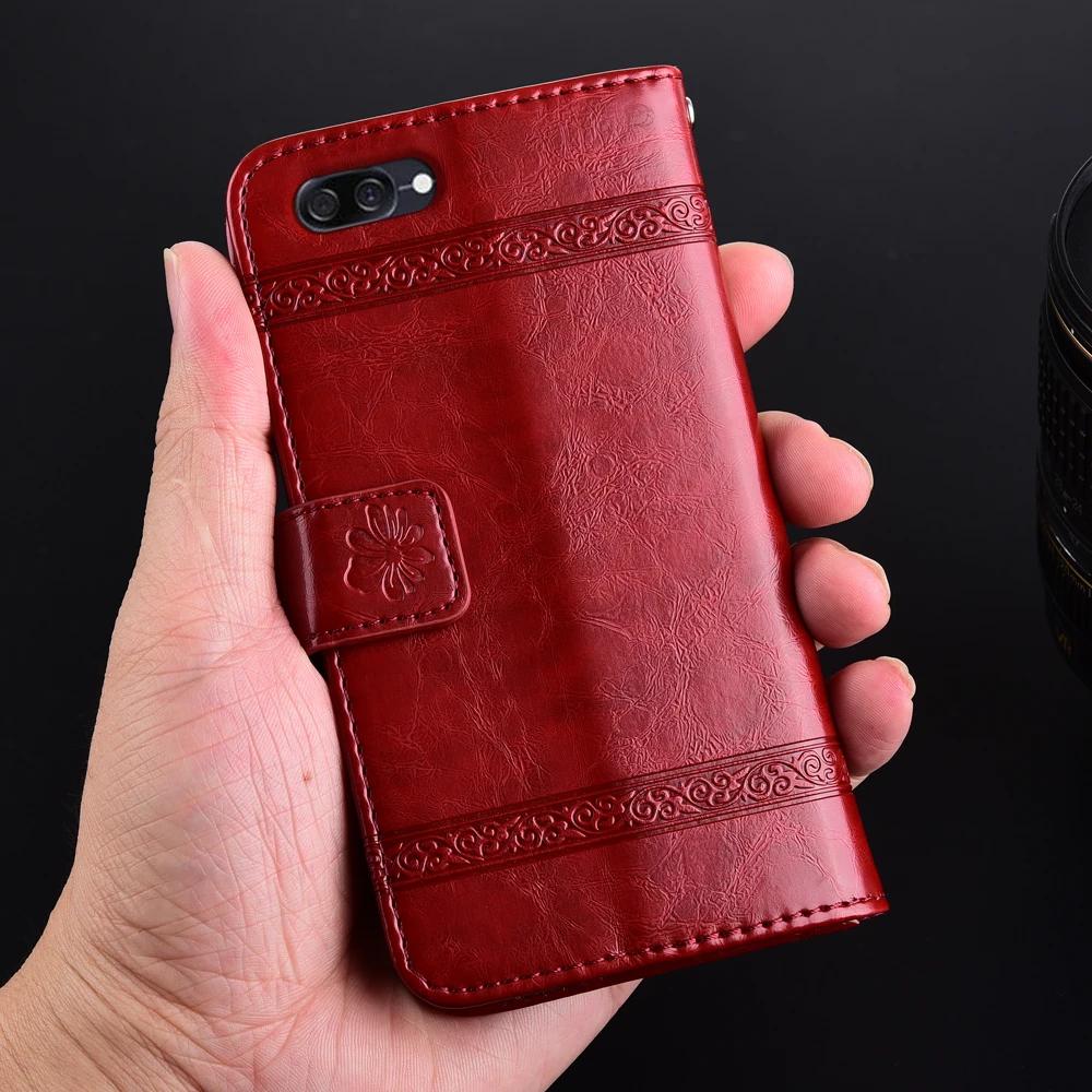 Чехол-бумажник для ASUS ZC520KL чехол ZenFone 4 Max чехол-книжка с подставкой и карманом карт