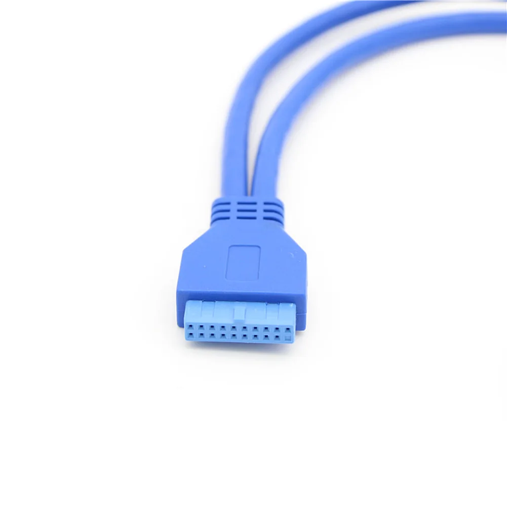 Материнская плата 20Pin к USB3.0 внешняя линия двойной usb-порт Женский Удлинительный